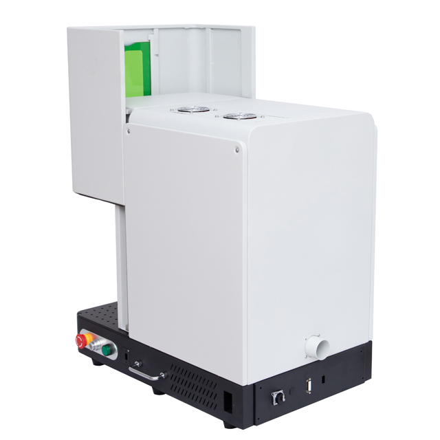 Petite machine de marquage laser à fibre à couverture fermée