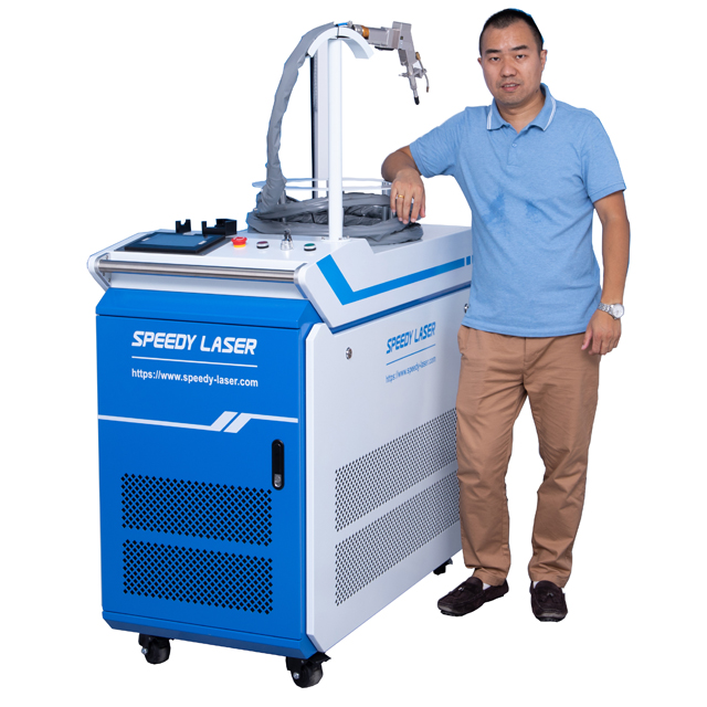 Machine portative de soudage au laser à fibre 1000W