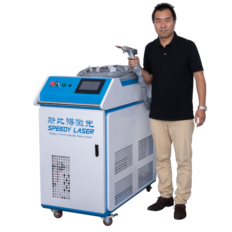 Machine de soudage laser Raycus / Max1500W 2000W en acier inoxydable à fibre